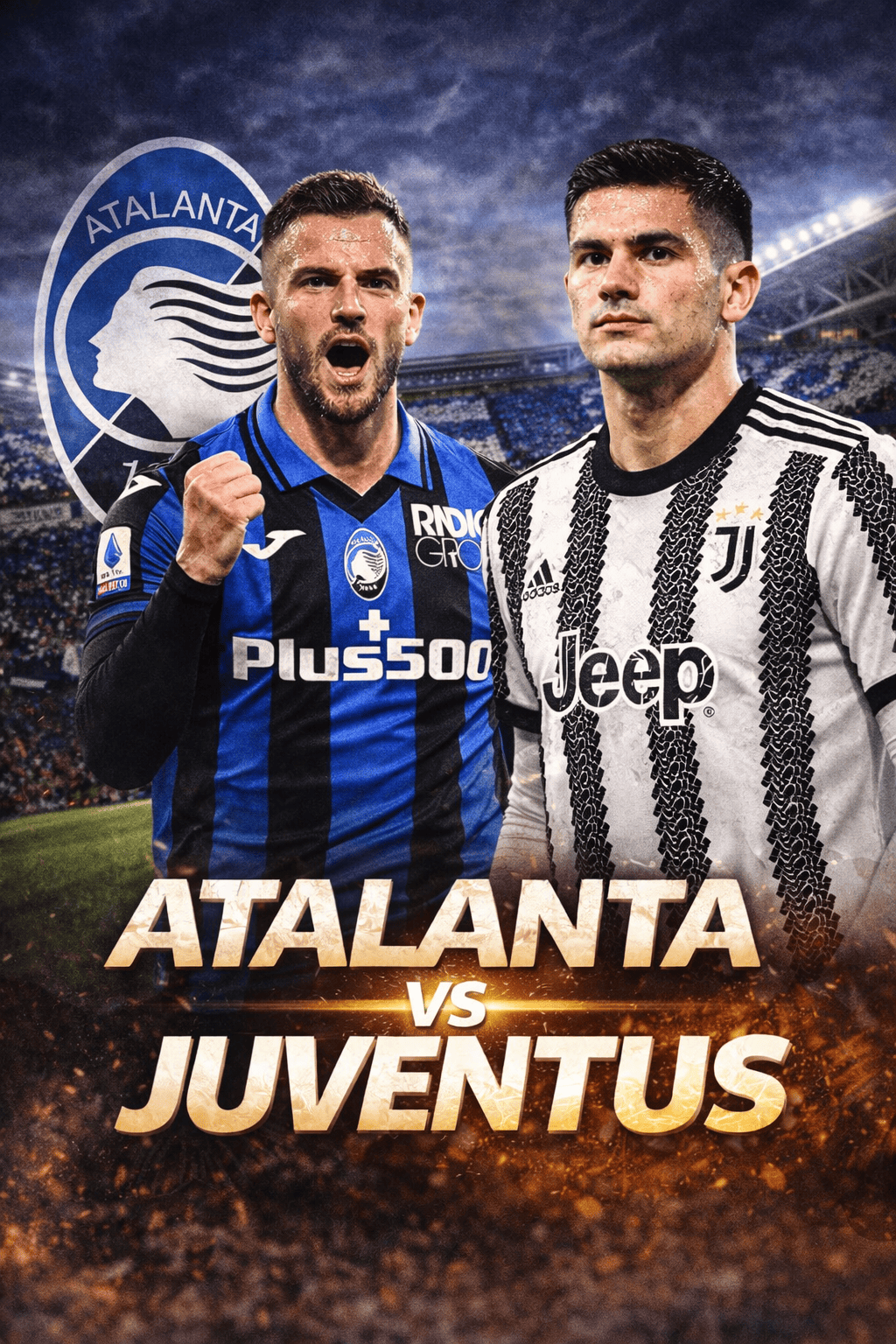 意甲:亚特兰大vs尤文图斯,欧冠卡位战,残阵尤文能顶住压力吗?